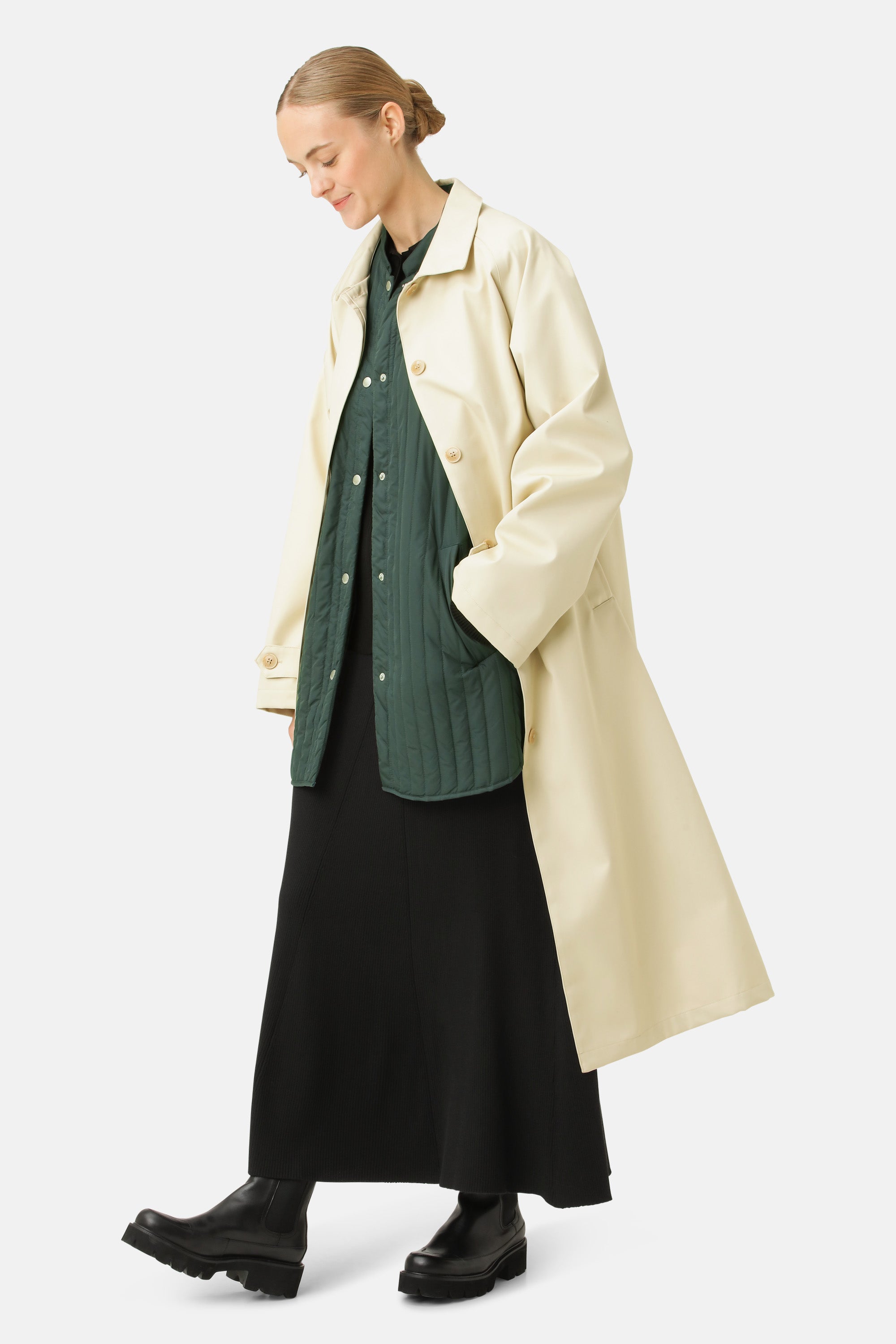 Ilse Jacobsen Hornbæk Rain Trenchcoat Coat 132 Bleached Sand